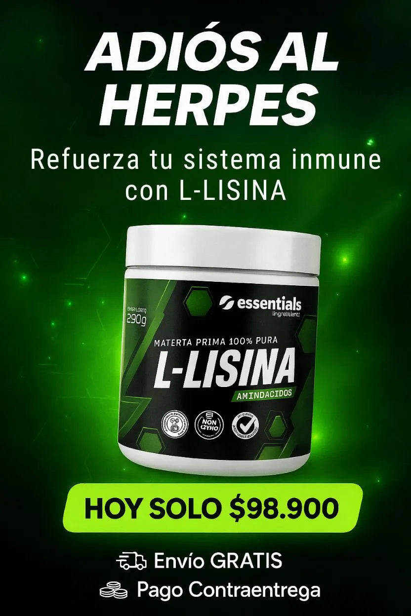 L-Lisina: Adiós al Herpes