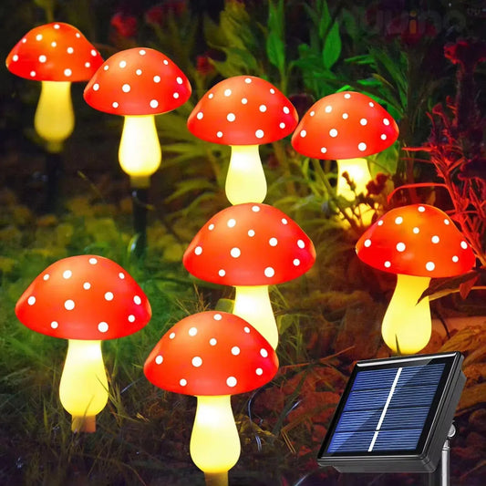Set 6 Girasoles LED de jardín 🍄