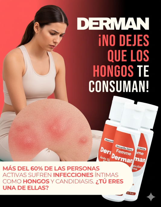 Derman: Previene Irritaciones y Hongos en las Mujeres