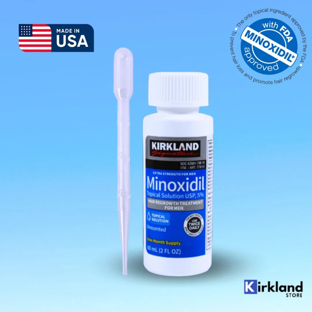 Minoxidil Kirkland: Anti Alopecia Americano