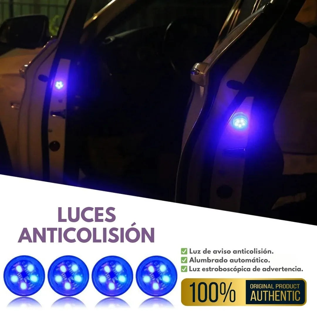 NUEVO‼️: LUCES DE ADVERTENCIA PARA PUERTA DE CARRO.