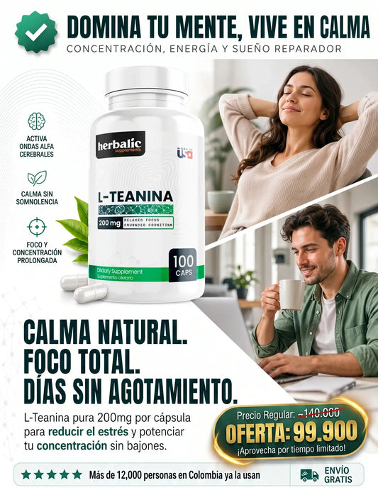 L-TEANINA: La calma que necesitas para rendir